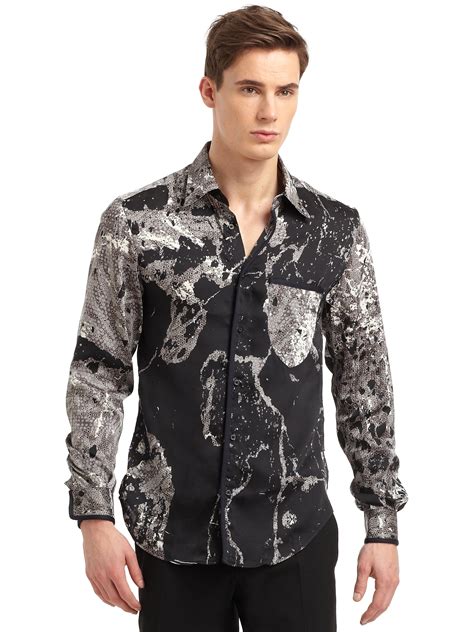 replica roberto cavalli clothes|roberto cavalli shirts men.